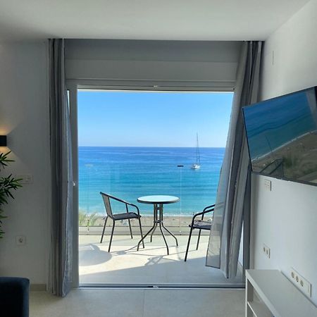 Playa Malagueta Vistas Frontal Al Mar Con Dos Dormitorios Málaga Dış mekan fotoğraf